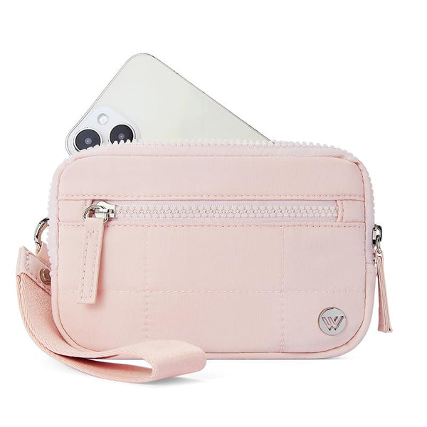 Stylish Nylon Wristlet Wallet with Multiple Compartments