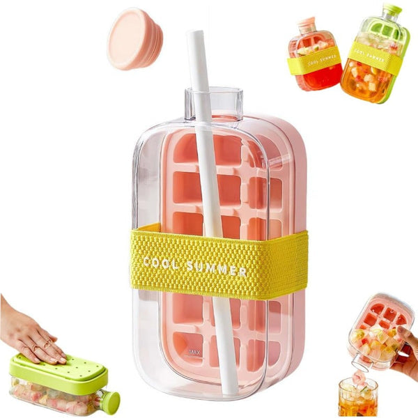 Freeze-to-Go Ice Cube Water Bottle