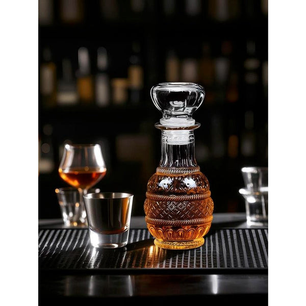 Mini Vintage Glass Decanter