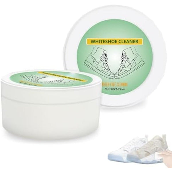 Waterless White Shoe Cleaning Paste – Quick Restore for Leather, Canvas & Mesh