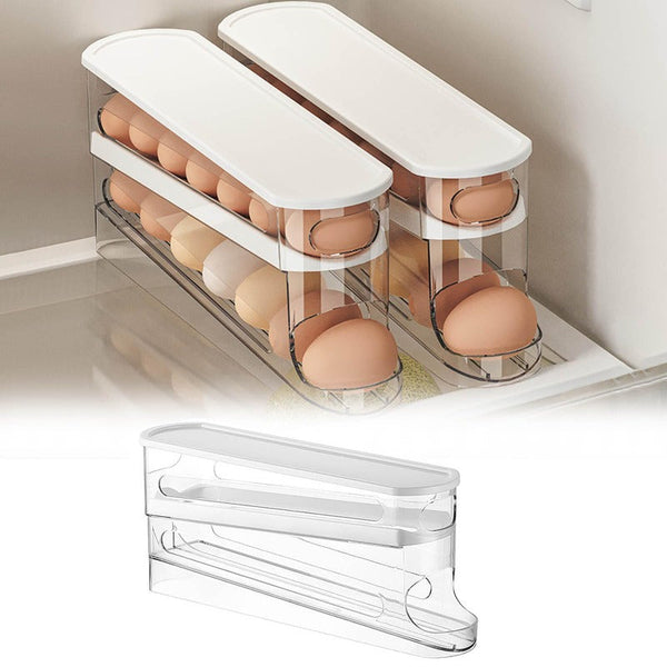 Gravity-Fed Egg Organizer